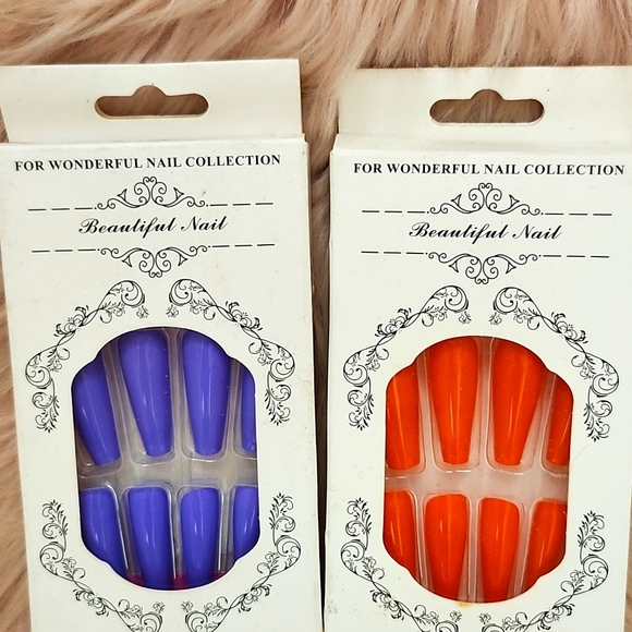 BOGO SALE!! Brand New Beautiful Nail False Nails-XL - Picture 1 of 4